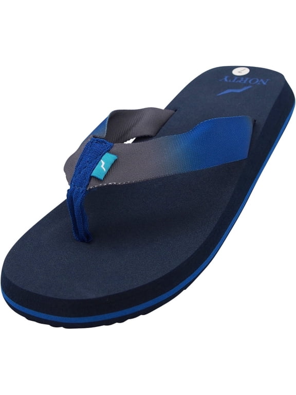 Norty Women's Platform Sandals, Flip-Flop, Soft Cushioned Footbed