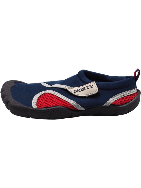 Norty Young Men's Aqua Water Shoes Quick-Dry, Non-Slip, & Secure Fit for Water Adventures
