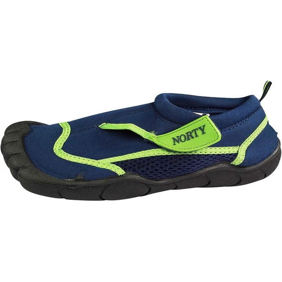 Norty Young Men's Aqua Water Shoes Quick-Dry, Non-Slip, & Secure Fit for Water Adventures