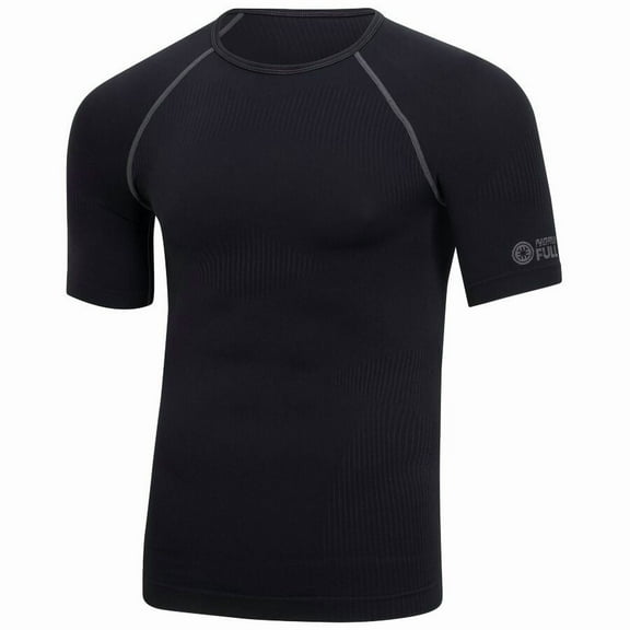 Noru Full Cool Short Sleeve Top (Large, Black)