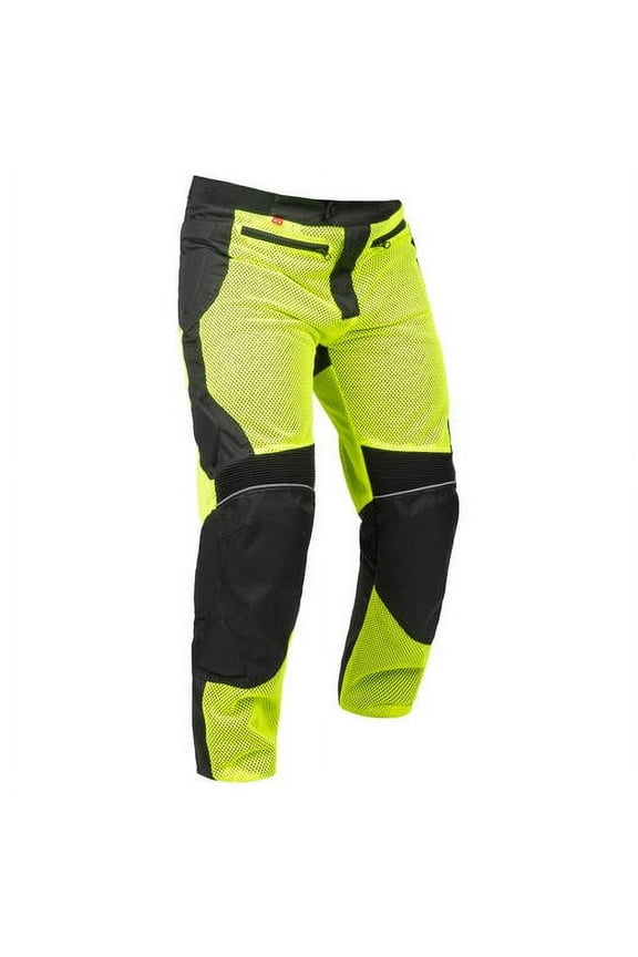 Kiryu Mesh Pants Fluor/Black (X-Large, Yellow Fluor/Black)