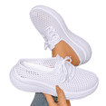 thumbnail image 1 of Norvail Backless Sneakers for Women Mesh Mule Tennis Shoes for Women 2026 Slide on Tennis Shoes Lightweight Breathable No Back Summer Slip on Walking Shoes, 1 of 4