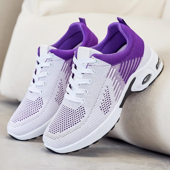 Norvail Women Road Running Shoes, Fashion Gym Jogging Walking Sneakers, Breathable Lightweight Non Slip Athletic Footwear for Outdoor Sports Training