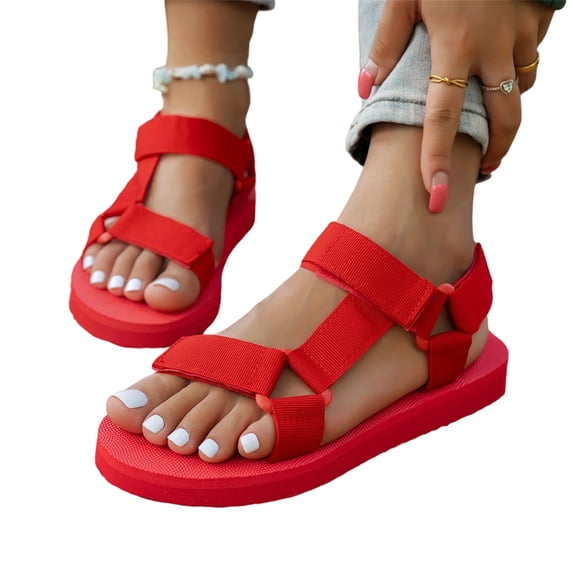 Norvail Womens Comfortable Casual Sport Sandal Walking, Summer Going Out Shoes, Lightweight Breathable Outdoor Beach Sandals for Daily Wear