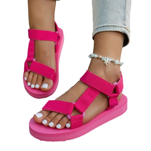 Norvail Womens Comfortable Casual Sport Sandal Walking, Summer Going Out Shoes, Lightweight Breathable Outdoor Beach Sandals for Daily Wear