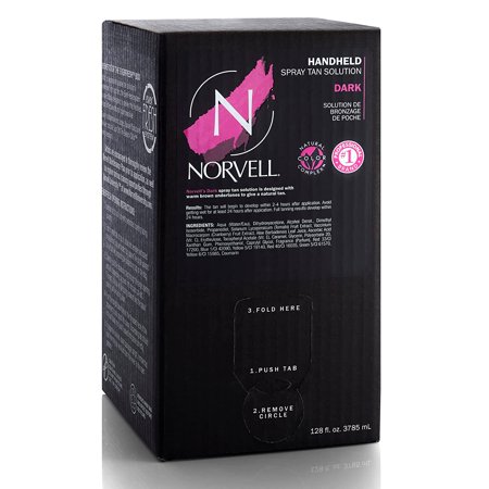 Norvell Dark Premium Sunless Tanning Solution, 128 oz