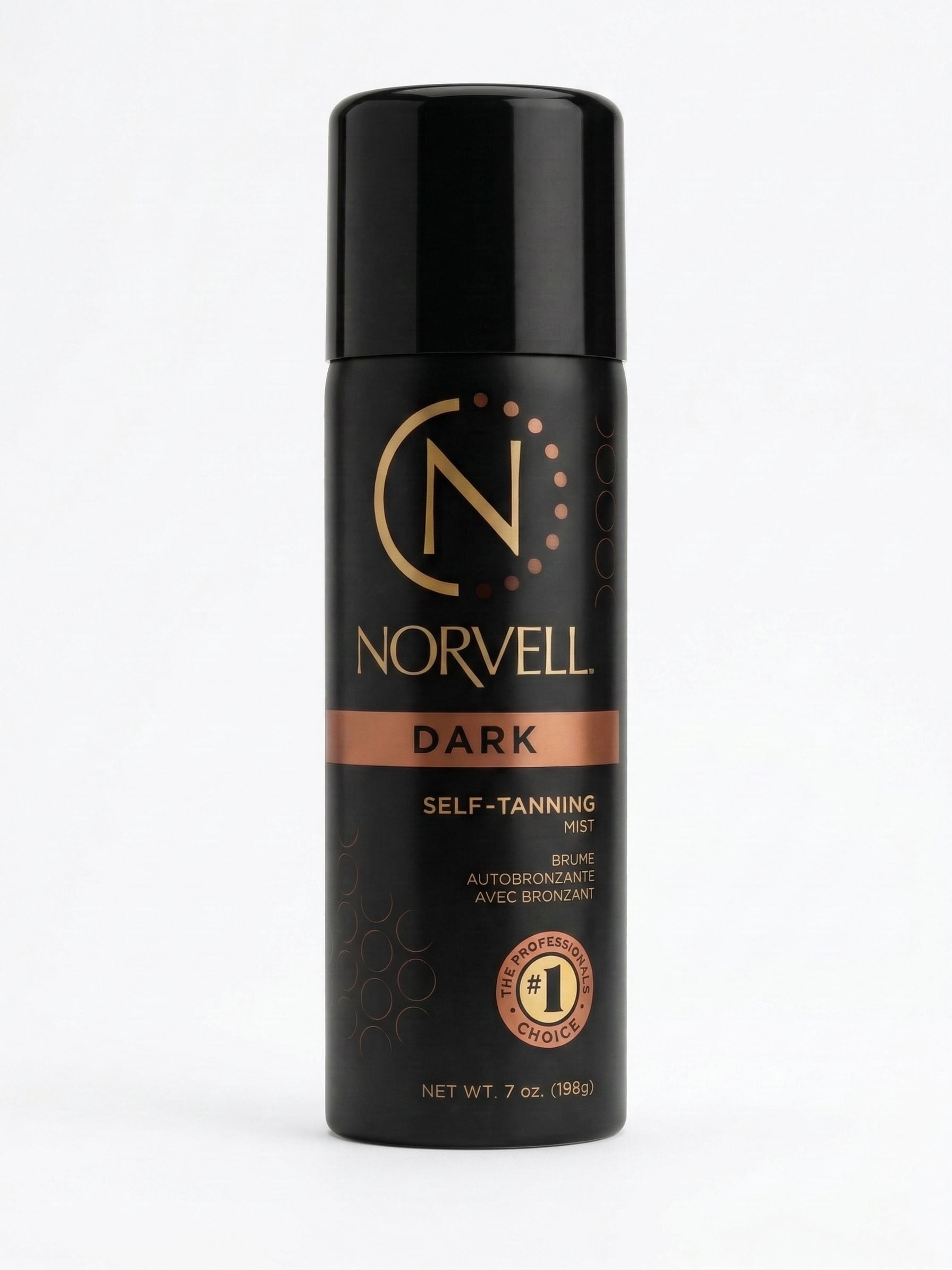 Norvell Dark Self Tanning Mist with Bronzer - 7 oz