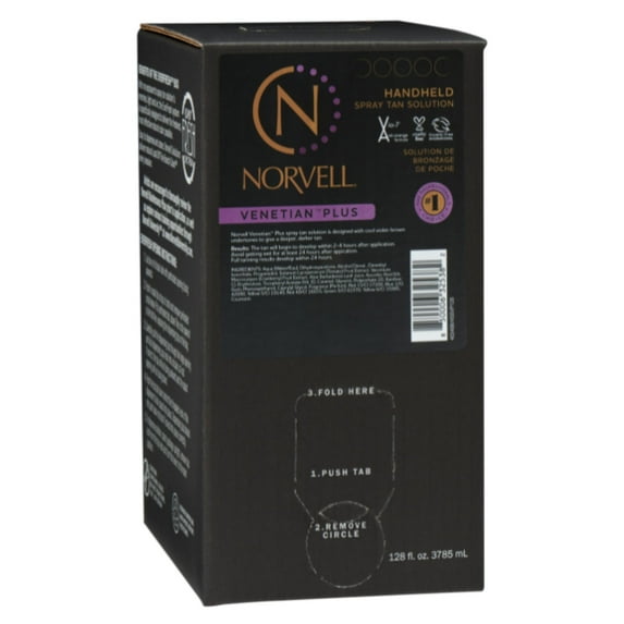 Norvell Venetian PLUS Spray Tan Solution - Gallon Everfresh Box