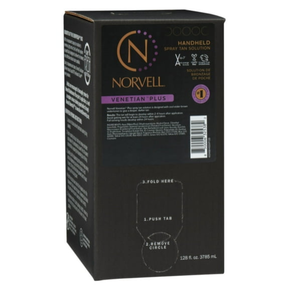 Norvell Venetian PLUS Spray Tan Solution - Gallon Everfresh Box