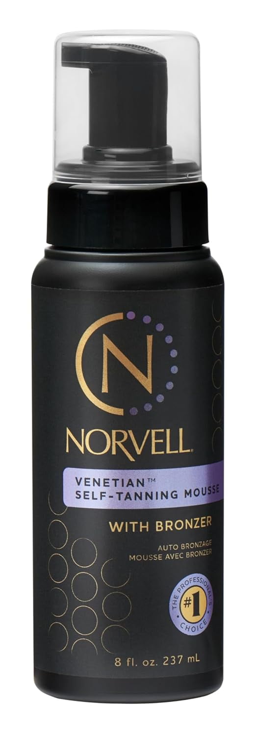 Norvell Venetian Self-Tanning Mousse with Bronzer - 8  oz