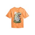 thumbnail image 1 of Norvella Boys Halloween Mummy Dinosaur T Shirt Wrap Legend Graphic Crew Neck Short Sleeve Regular Fit Casual Tee Party Top, 1 of 6