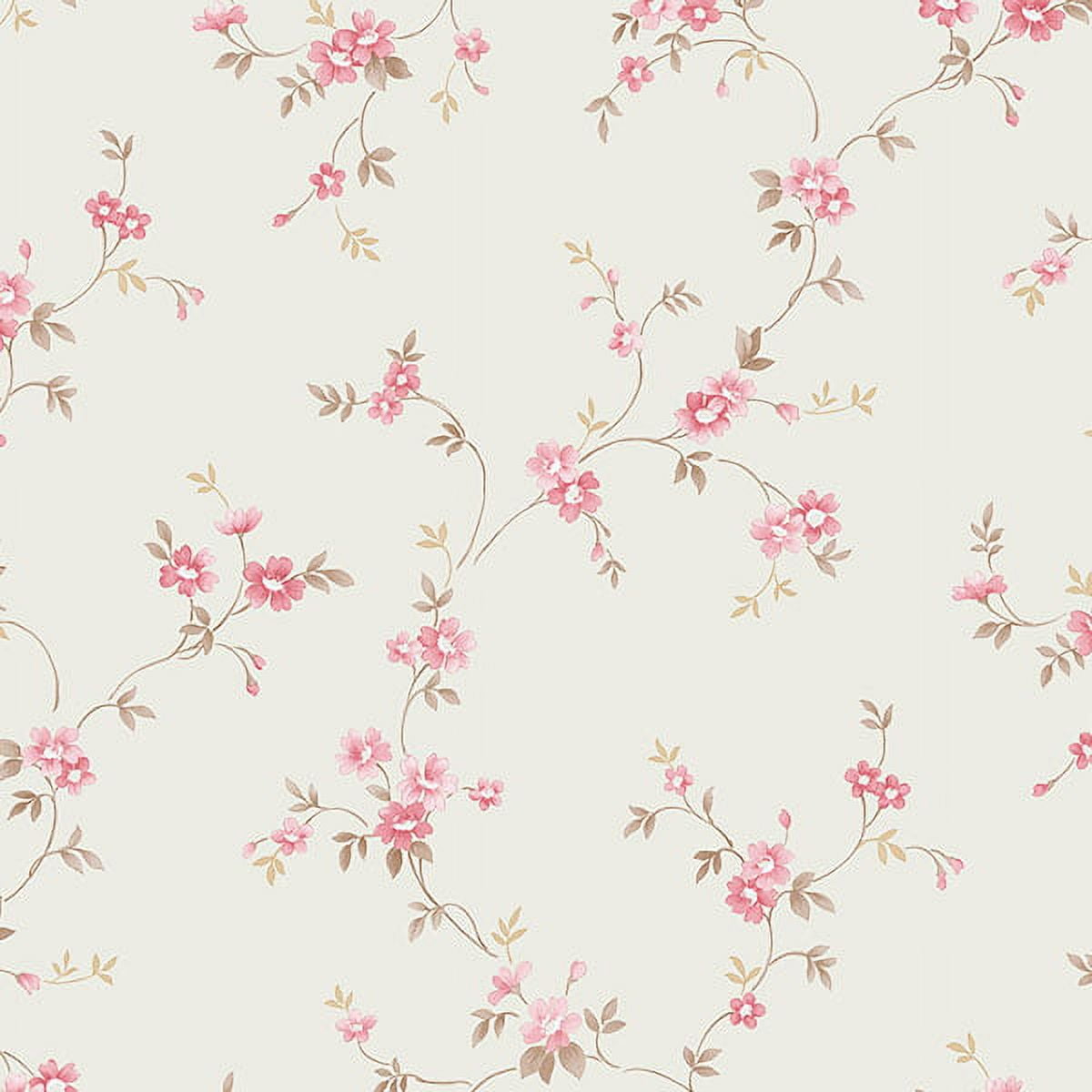 light pink floral pattern