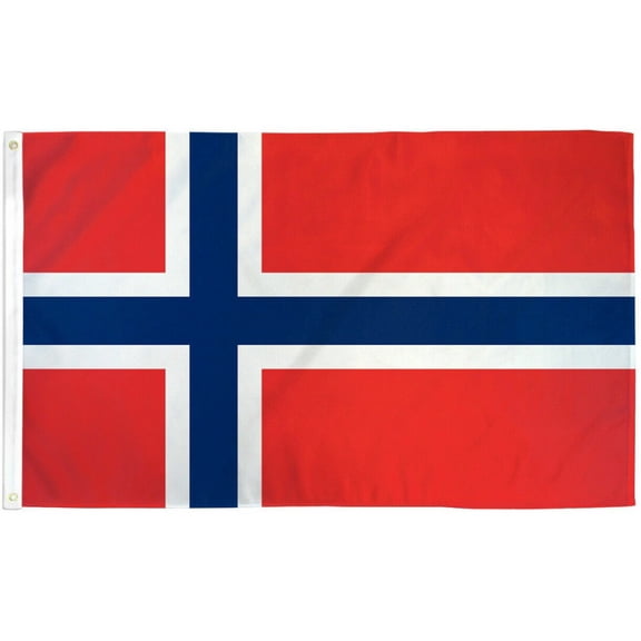 Norway 3x5ft Flag of Norway Norwegian Flag 3x5 House Flag 100D