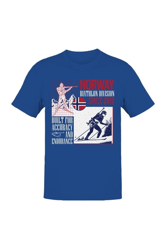 Norway Biathlon Division 2018 Men's T-shirt