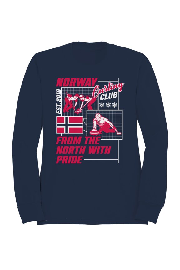 Norway Curling Club Pride Design Women's Sweatshirt