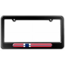 Norway Flag License Plate Tag Frame, Multiple Colors