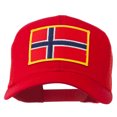 thumbnail image 1 of Norway Flag Patched Mesh Cap - Red OSFM, 1 of 5