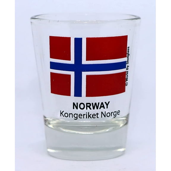 Norway Flag Shot Glass