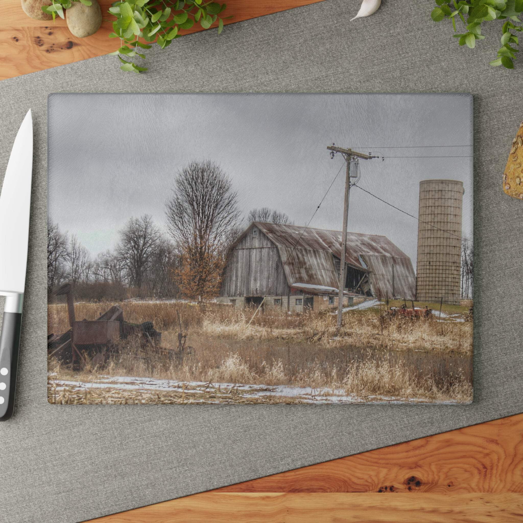 Norway Lake Road Grey | Cutting Boards - Walmart.com
