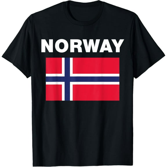 Norway Norwegian Flag Heritage T-Shirt