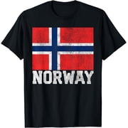 Norway Norwegian Flag National Pride Roots Country Nation T-Shirt