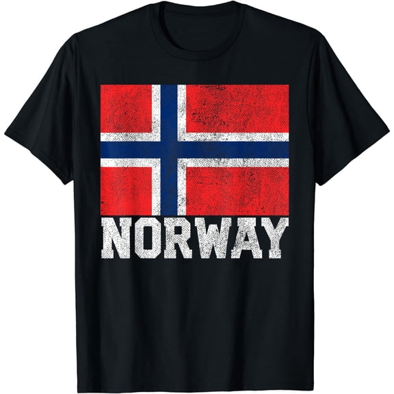 Norway Norwegian Flag National Pride Roots Country Nation T-Shirt