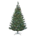 thumbnail image 1 of Norway Pine Christmas Tree with Multi-Colored LED Lights, 7.5 ft. x 53 in., 1 of 1
