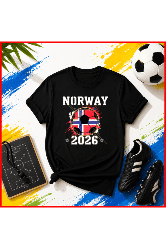 Norway Soccer 2026 Football Fan Unisex T-Shirt Y2666, S-5XL