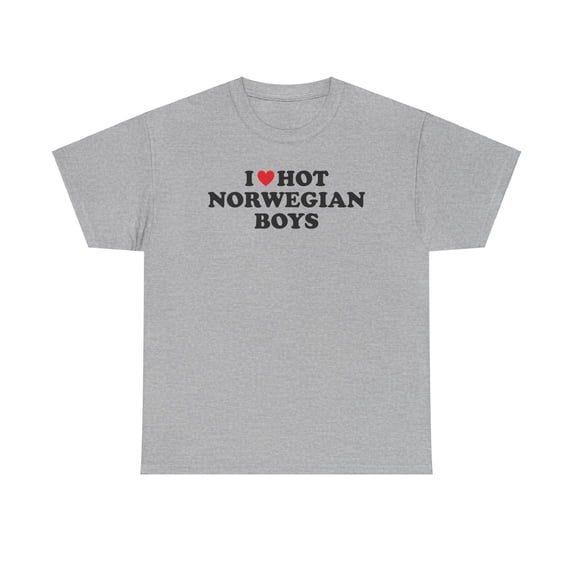 Norwegian Boys Norway Wife Girlfriend Husband Boyfriend Shirt Gifts Tshirt