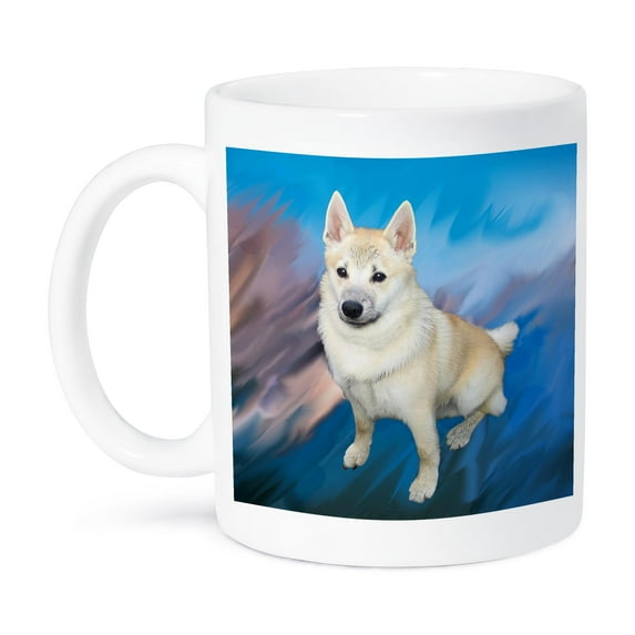 3dRose, Norwegian Buhund, 11oz Mug