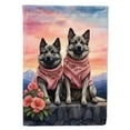 thumbnail image 1 of Norwegian Elkhound Two Hearts Garden Flag 11.25 in x 15.5 in, 1 of 66