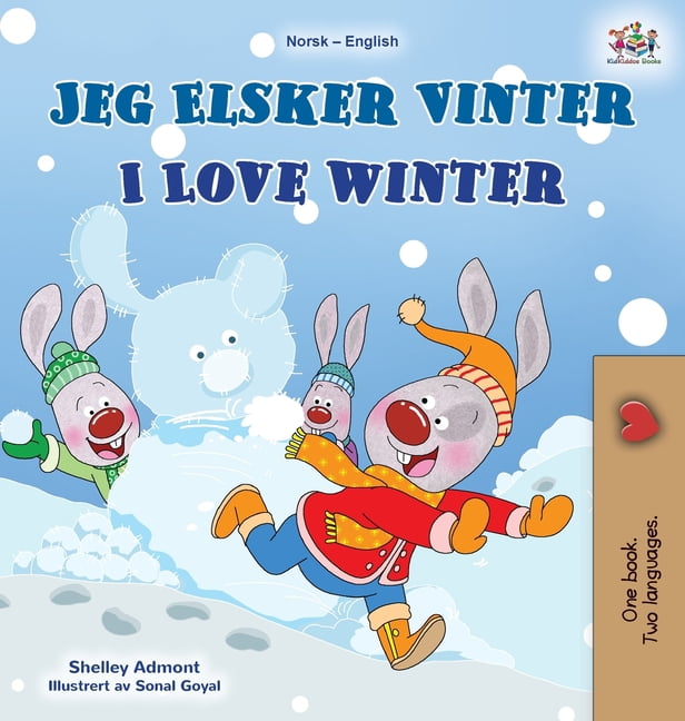 Norwegian English Bilingual Collection I Love Winter (Norwegian English Bilingual Book for Kids), (Hardcover)