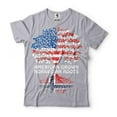 thumbnail image 1 of Norwegian Flag Shirt American Norwegian Shirt American Grown With Norwegian Roots Shirt (4X-Large Grey), 1 of 6