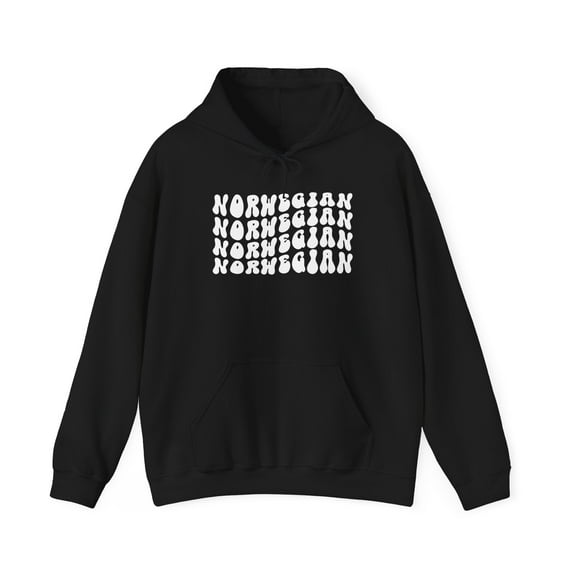 Norwegian Norway Mom Dad Best Friend Hoodie, Gifts, Hooded Sweatshirt