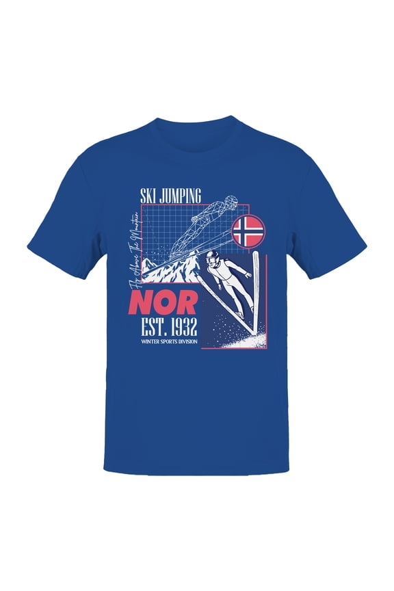 Norwegian Ski Jumping Excellence Men's T-shirt