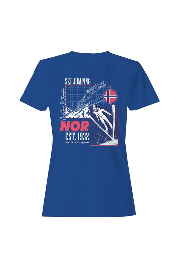 Norwegian Ski Jumping Excellence Women's T-shirt