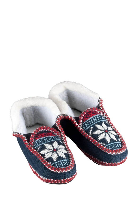 Norwegian Slippers, Small, Navy Blue