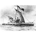 thumbnail image 1 of Norwegian Thor Heyerdahl'S Balsa Raft History (36 x 24), 1 of 2