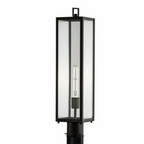 Norwell Lighting - Capture - 1 Light Outdoor Post Lantern In Contemporary