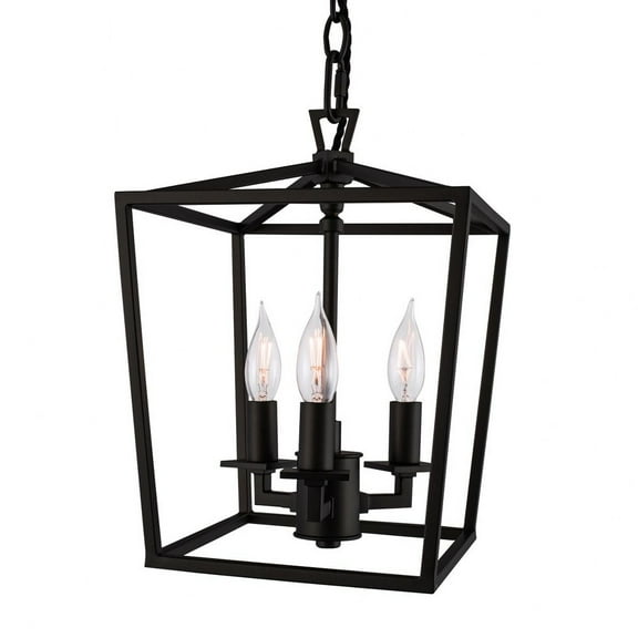 Norwell Lighting - 3 Light Mini Cage Pendant In Traditional and Classic Style-14