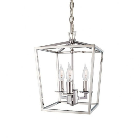Norwell Lighting - 3 Light Mini Cage Pendant In Traditional and Classic Style-14