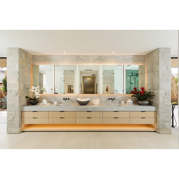 Elk Home Ava Integrated LED Sconce, Brushed Aluminum Finish for Living Room, Entryway, Dining Room