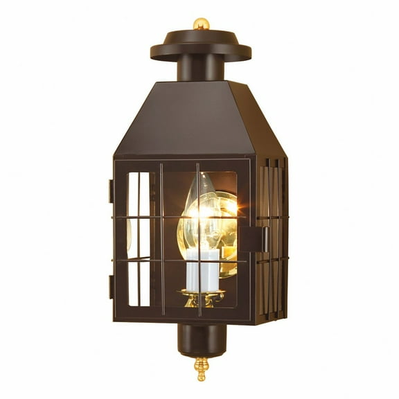 Norwell Lighting - American Heritage - 1 Light Outdoor Post Lantern In