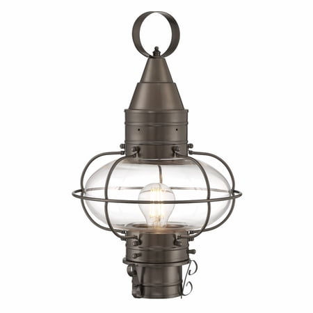 Norwell Lighting - Classic Onion - 1 Light Medium Outdoor Post Lantern In