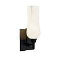 thumbnail image 1 of 8175-MB-MO-Norwell Lighting-Fleur - 1 Light Wall Sconce-13.88 Inches Tall and 5.38 Inches Wide-Matte Black Finish, 1 of 1