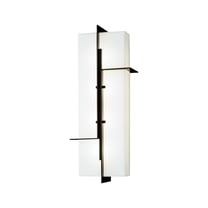 Norwell Lighting Matrix Outdoor Wall Sconce - 7 x 18 Matte Black Black Matte