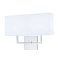 thumbnail image 1 of Norwell Lighting - Maxwell - Two Light Wall Sconce-Polish Nickel Finish -, 1 of 1