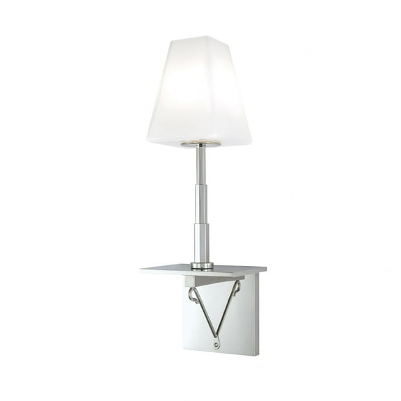 Norwell Lighting - Metro - 1 Light Wall Sconce-Polished Nickel Finish