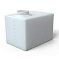 thumbnail image 1 of Norwesco Flat Bottom Utility Tank for Trailers and Lawn Care, 16 Gal, White, 1 of 6