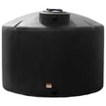 thumbnail image 1 of Norwesco Water Tank with 16" Lid, Outdoor Storage Container, 1550 Gallon, Black, 1 of 5